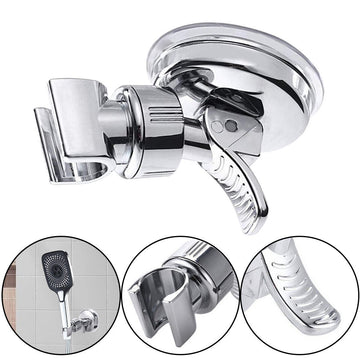 Shower head holder, adjustable wall mount
