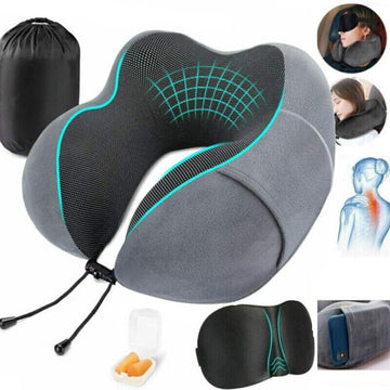 Memory Foam U Shaped Travel Pillow Neck